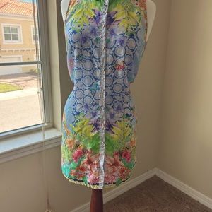 Johnny Was silk top or tunic